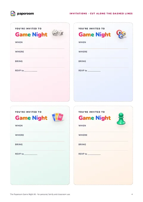 Invitations